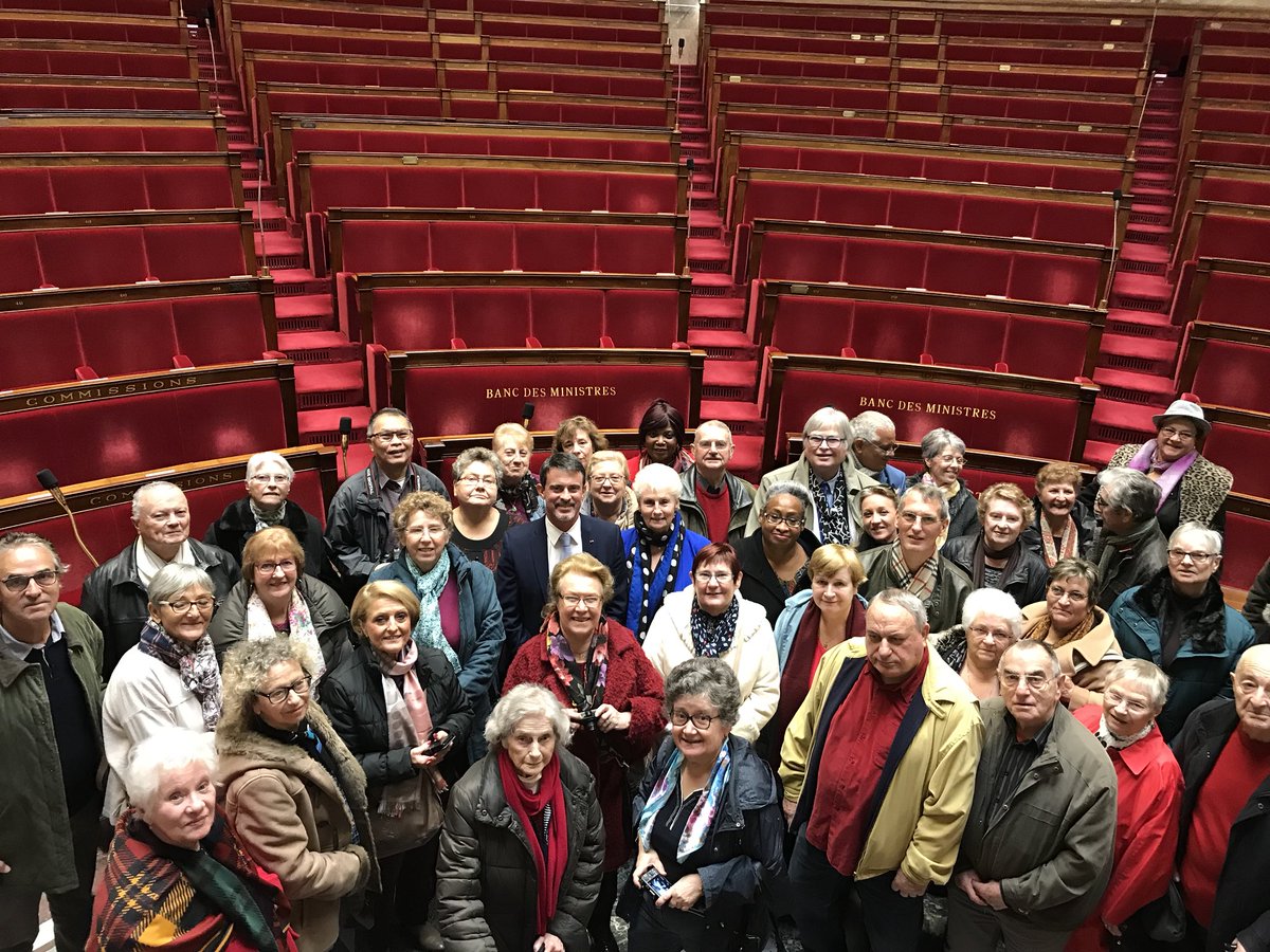 groupe visite Assemblee Nat